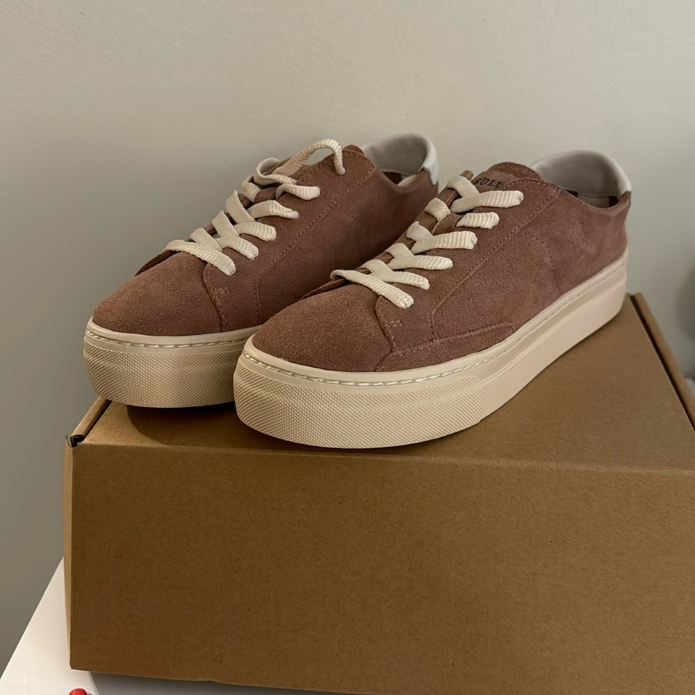 Soludos Ibiza Suede Platform Sneakers